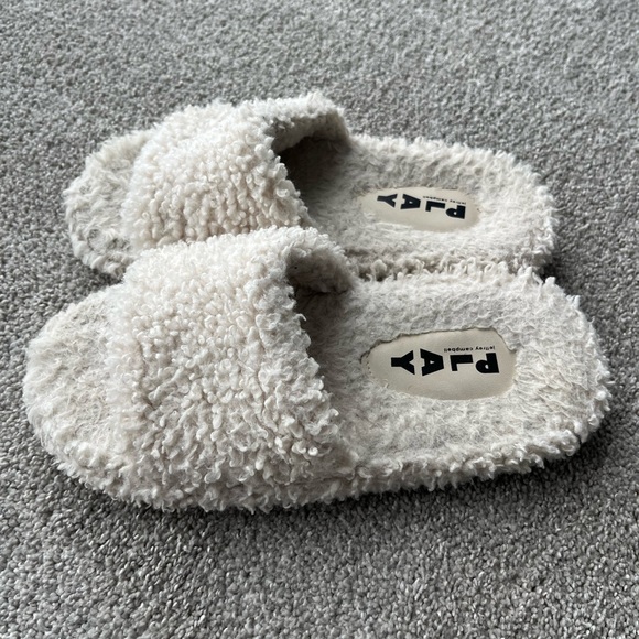 Jeffery Campbell Faux Fur Slide Slipper - Picture 5 of 7